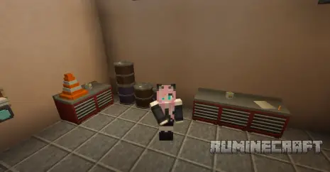 Блоки рабочей станции из мода MrCrayfishs Vehicle