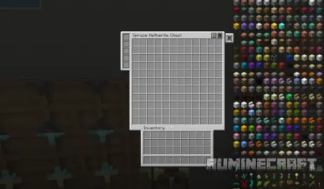 Вместительность ячеек из мода Sophisticated Storage