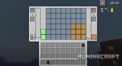 Меню рюкзака из мода Travelers Backpack