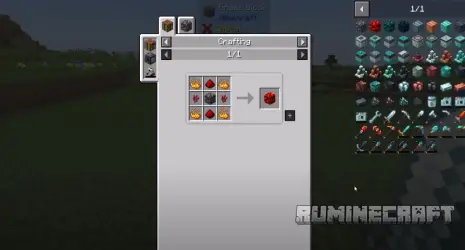 Крафт на красный блок из мода Just Dire Things