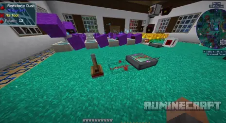 Процесс постройки основы механизма с модом Applied Botanics