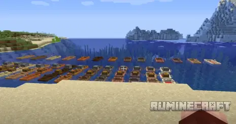 Все виды лодок из мода Boatload