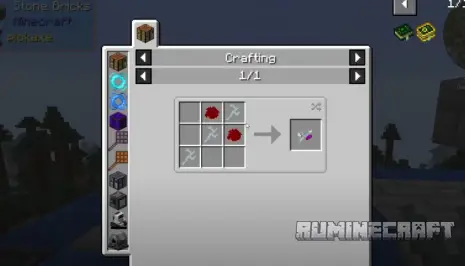 Крафт на предмет из мода MythicBotany