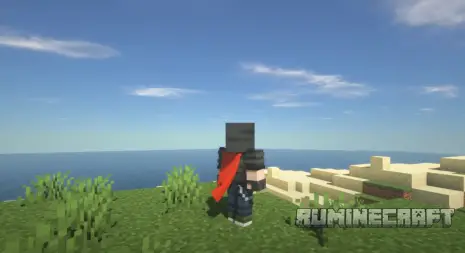 Новая анимация развеивания плаща с модом Physics Mod