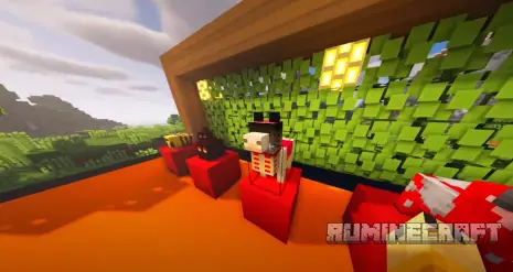 Плюшевая лама из мода Plushie Mod