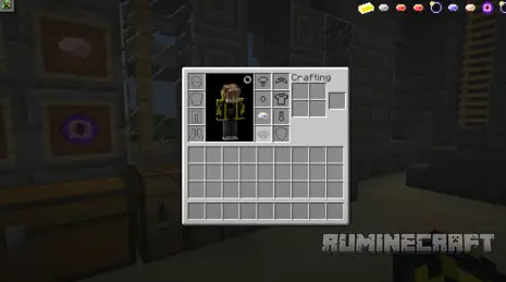 Процесс использования камня из мода Trinkets and Baubles