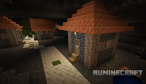 Новые дома в деревне из мода Underground Villages