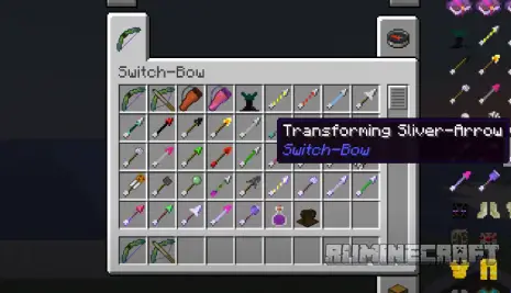Все предметы из мода Switch-Bow