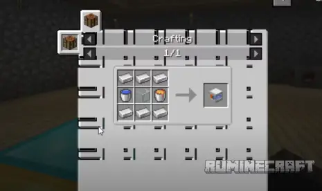 Крафт на железный блок из мода CobbleForDays