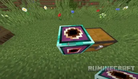 Крашенный блок из мода Hyperbox