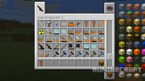 Инструменты из мода Industrial Craft 2