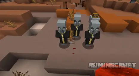 Новые жители из мода MC Dungeons Weapons