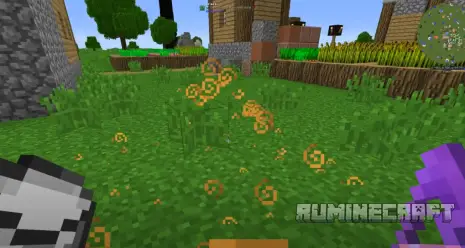 Эффект после разбития зелья без мода CleanView