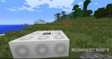 Процесс постройки механизма с модом Extractinator