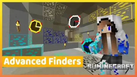 Мод Advanced Finders для Майнкрафт 1.21.5 / 1.20.6