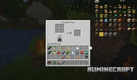 Меню казана из мода Crock Pot