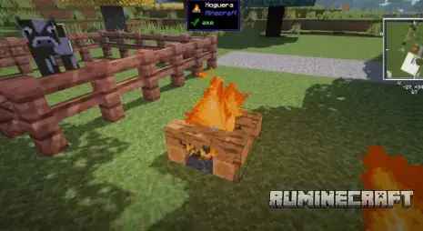 Костер из мода Healing Campfire