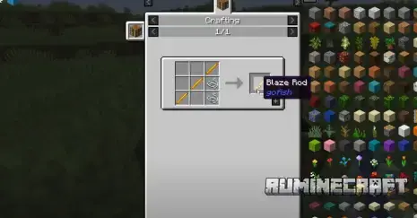 Крафт на золотую удочку из мода Go Fish