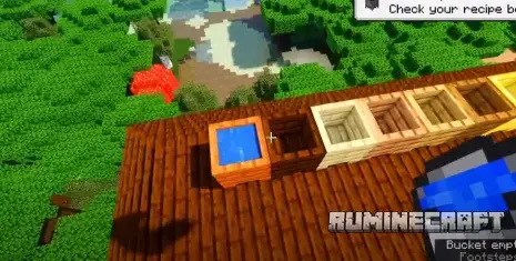 Виды деревянных котлов из мода More Cauldrons