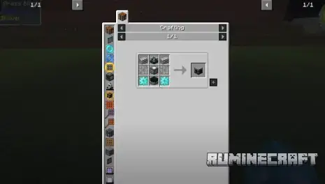 Крафт на лазерный блок из мода Industrial Foregoing Souls