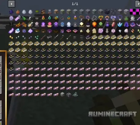 Все предметы из мода Ancient Spellcraft