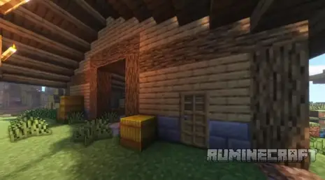 Вход в конюшню из мода Stable Structures