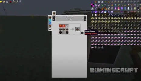 Крафт на блок из мода Ancient Spellcraft