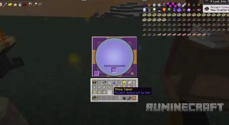 Процесс магии из мода Ancient Spellcraft