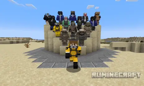 Все виды костюмов из мода LesRaisins Armor