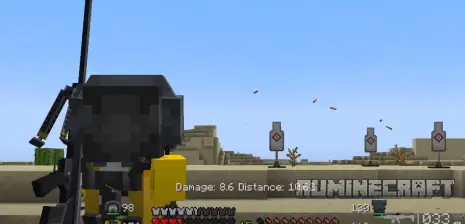 Процесс стрельбы из пистолета из мода LesRaisins Armor