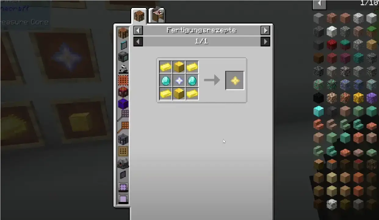 Крафт на предмет из мода ForceCraft