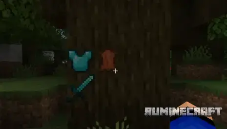 Возможность размещения на дереве брони с модом Plonk