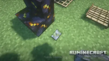 Смена материала кнопки из мода BlockCarpentry