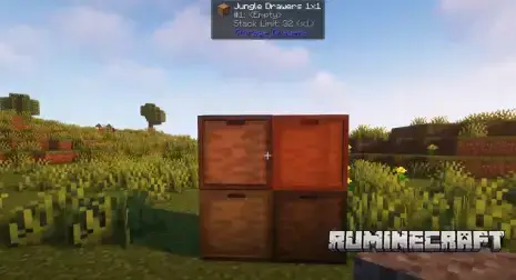 Ящики из мода Storage Drawers Extras