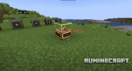 Блок из мода Create Power Loader