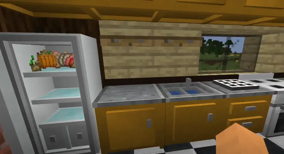 Холодильник из мода Applied Cooking