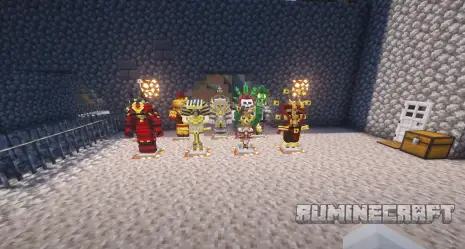 Все виды брони из мода Armor of the Ages