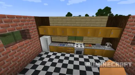 Комната кухни из мода Applied Cooking