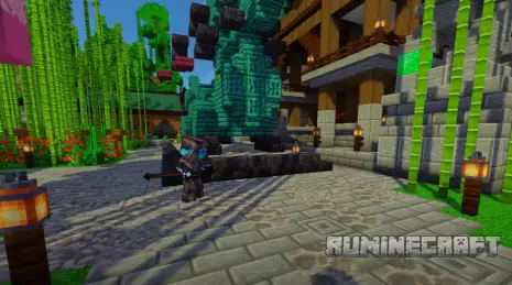 Новый вид оружия из мода Epic Fight Guandao Moveset